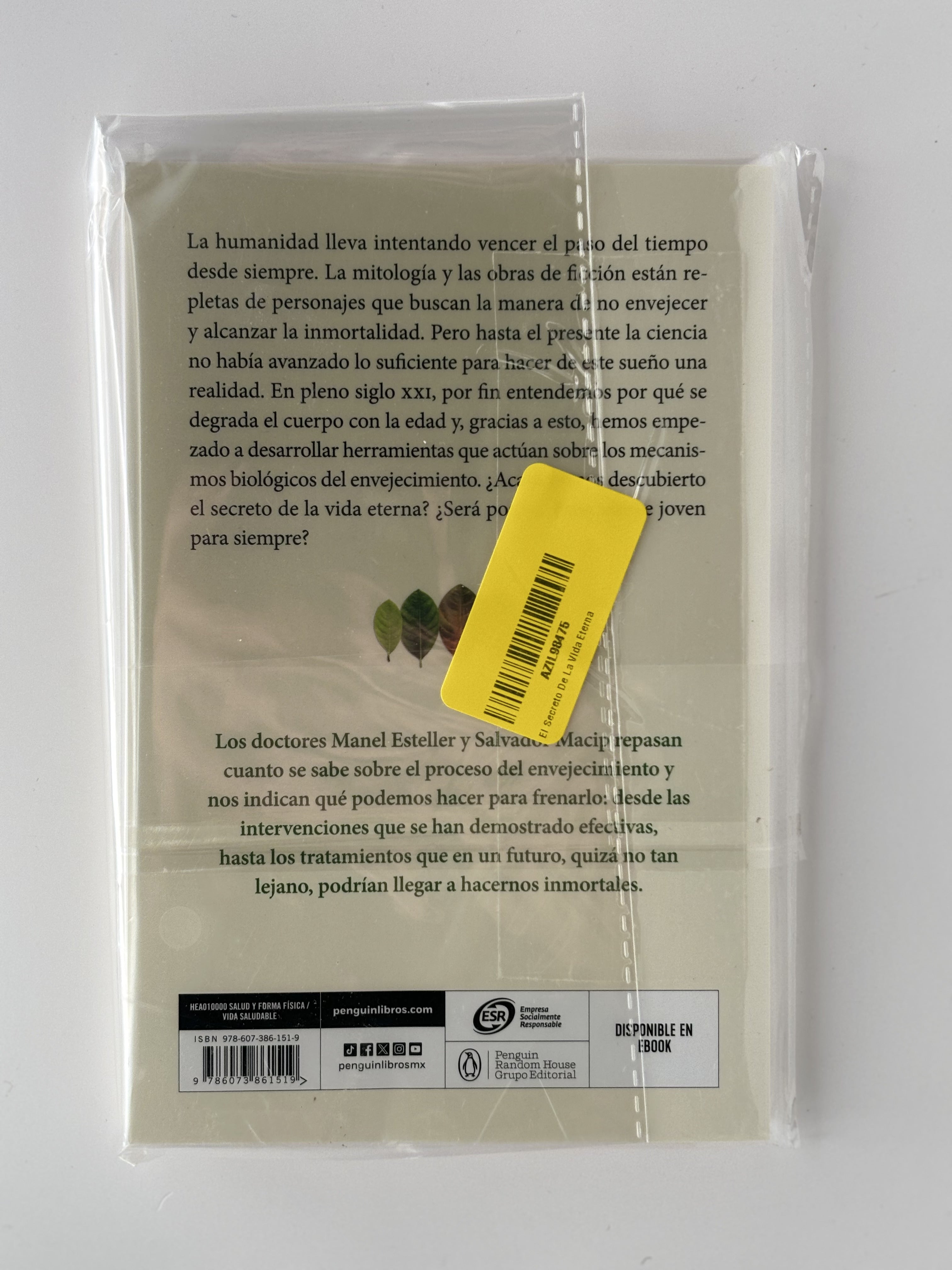 El Secreto de la Vida Eterna - Manel Esteller y Salvador Macip