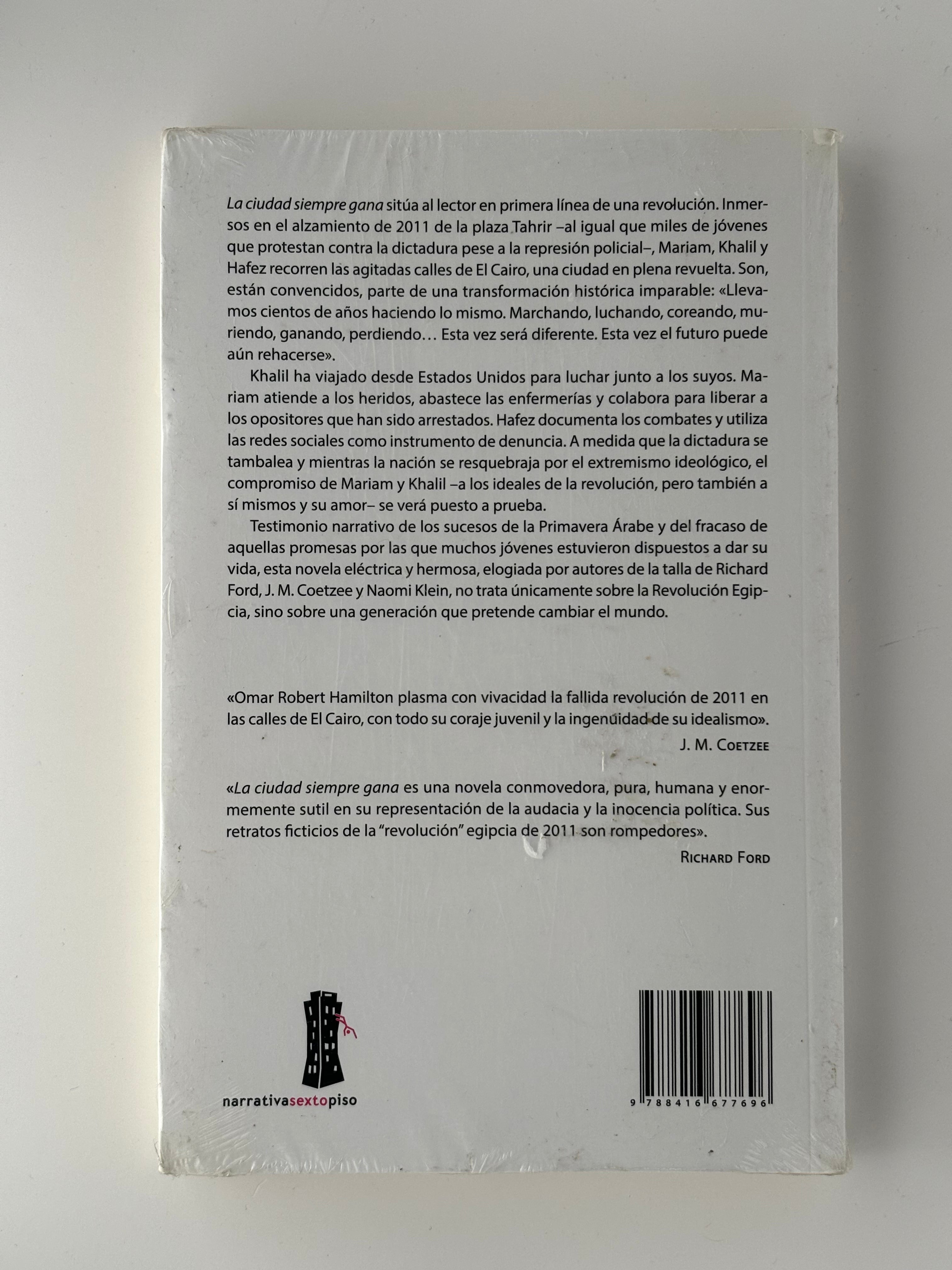 La ciudad siempre gana - Omar Robert Hamilton