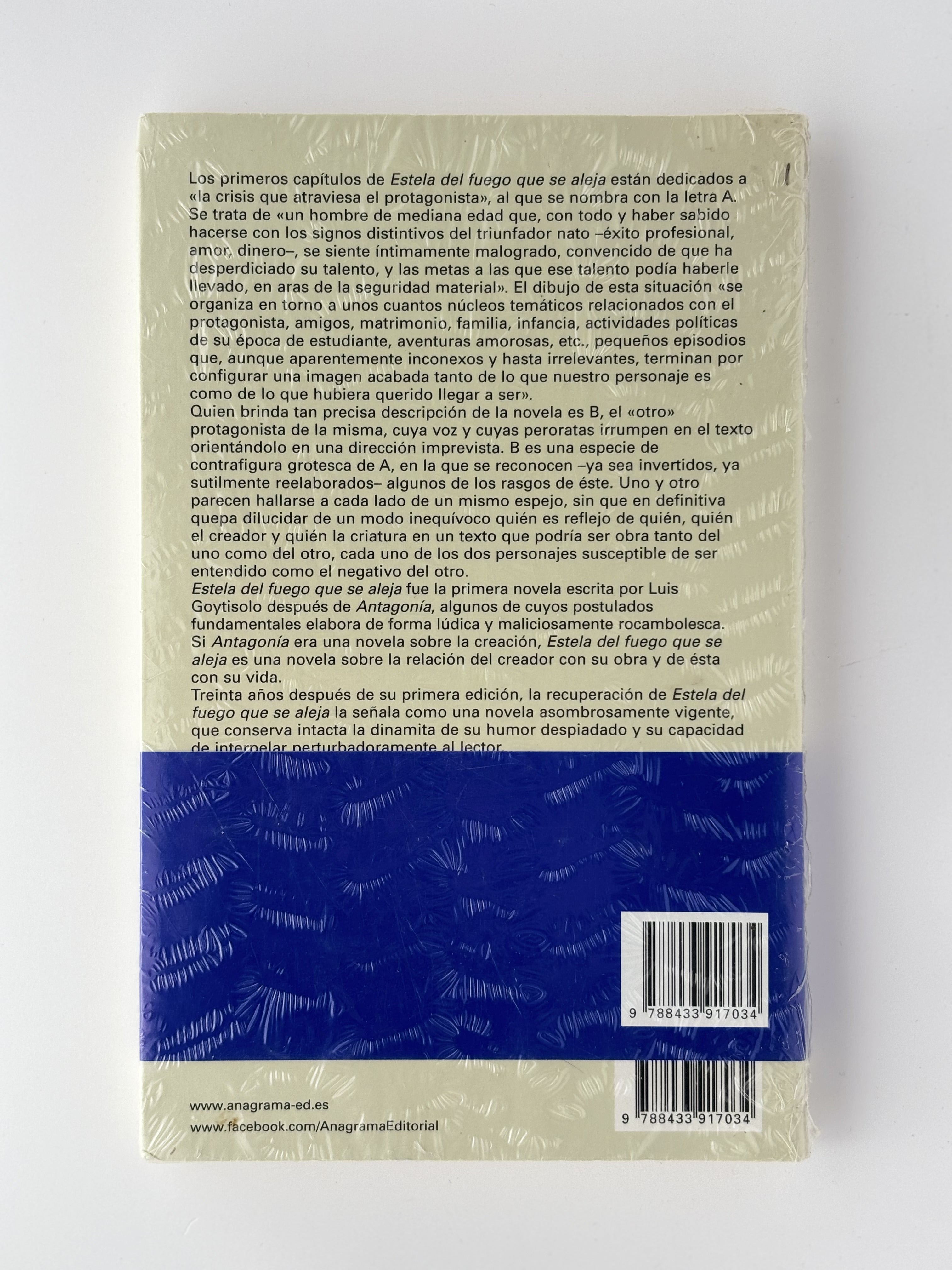 Estela del fuego que se aleja - Luis Goytisolo