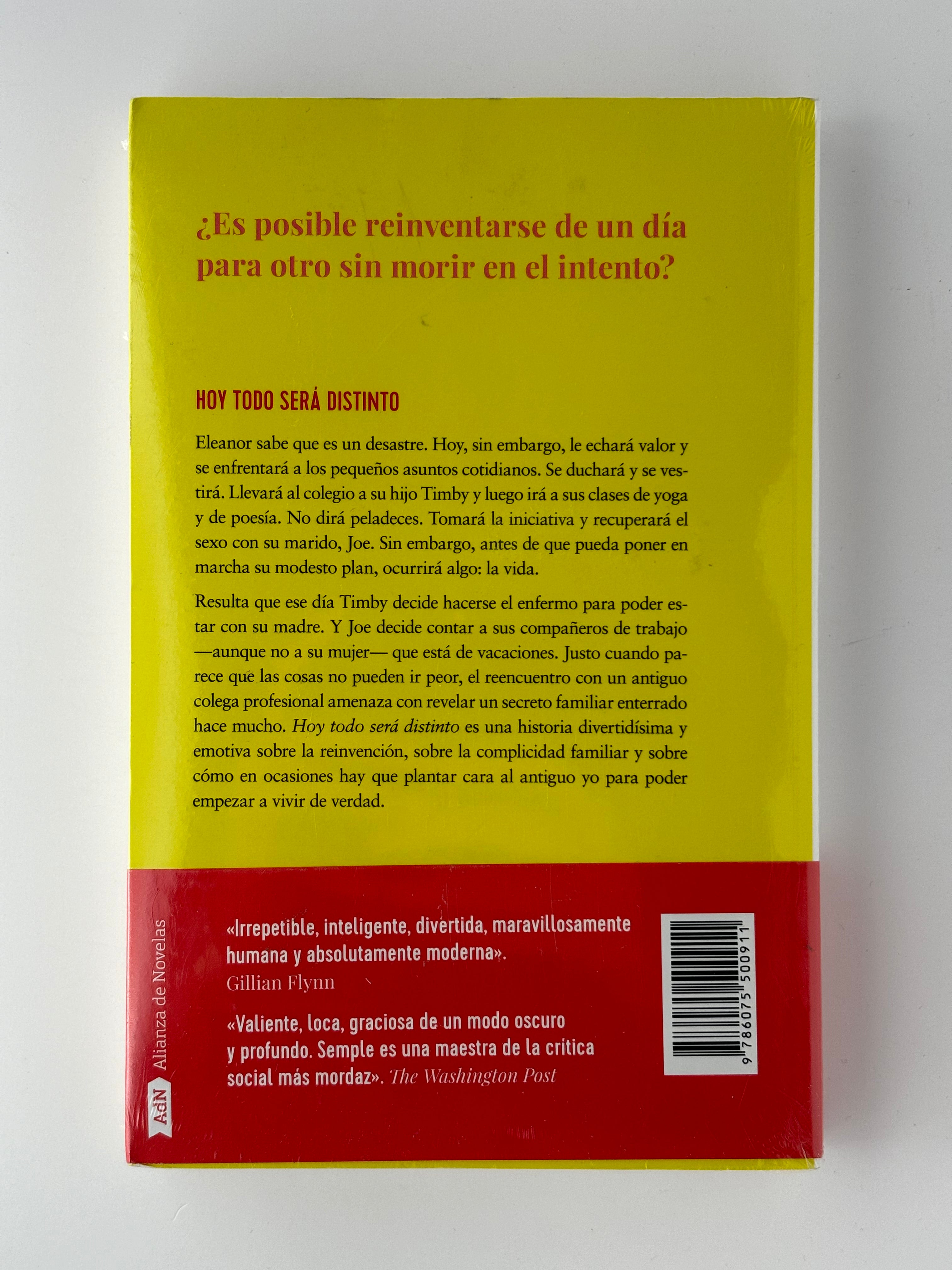 Hoy todo será distinto - Maria Semple
