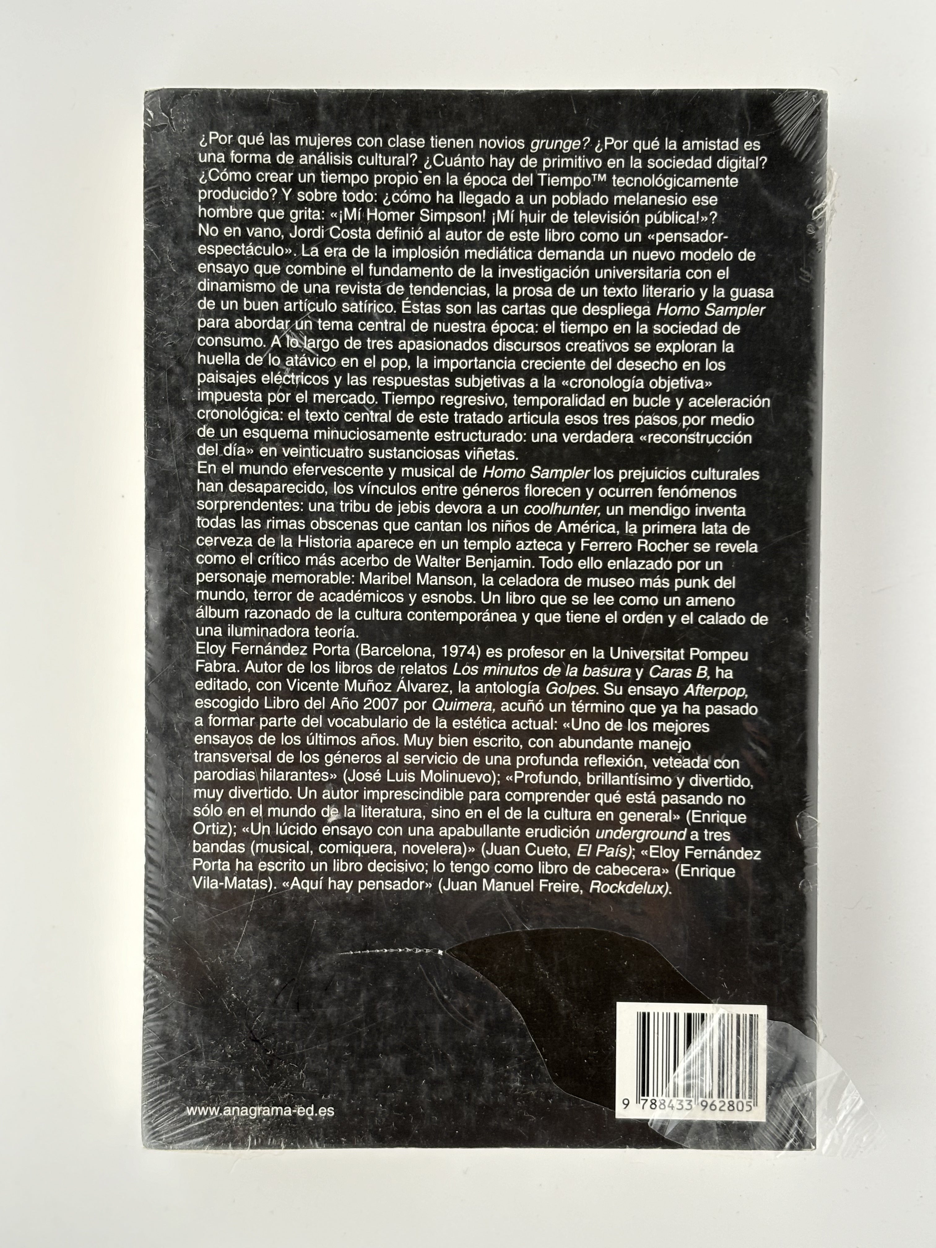 Homo Sampler - Tiempo y consumo en la Era Afterpop - Eloy Fernández Porta