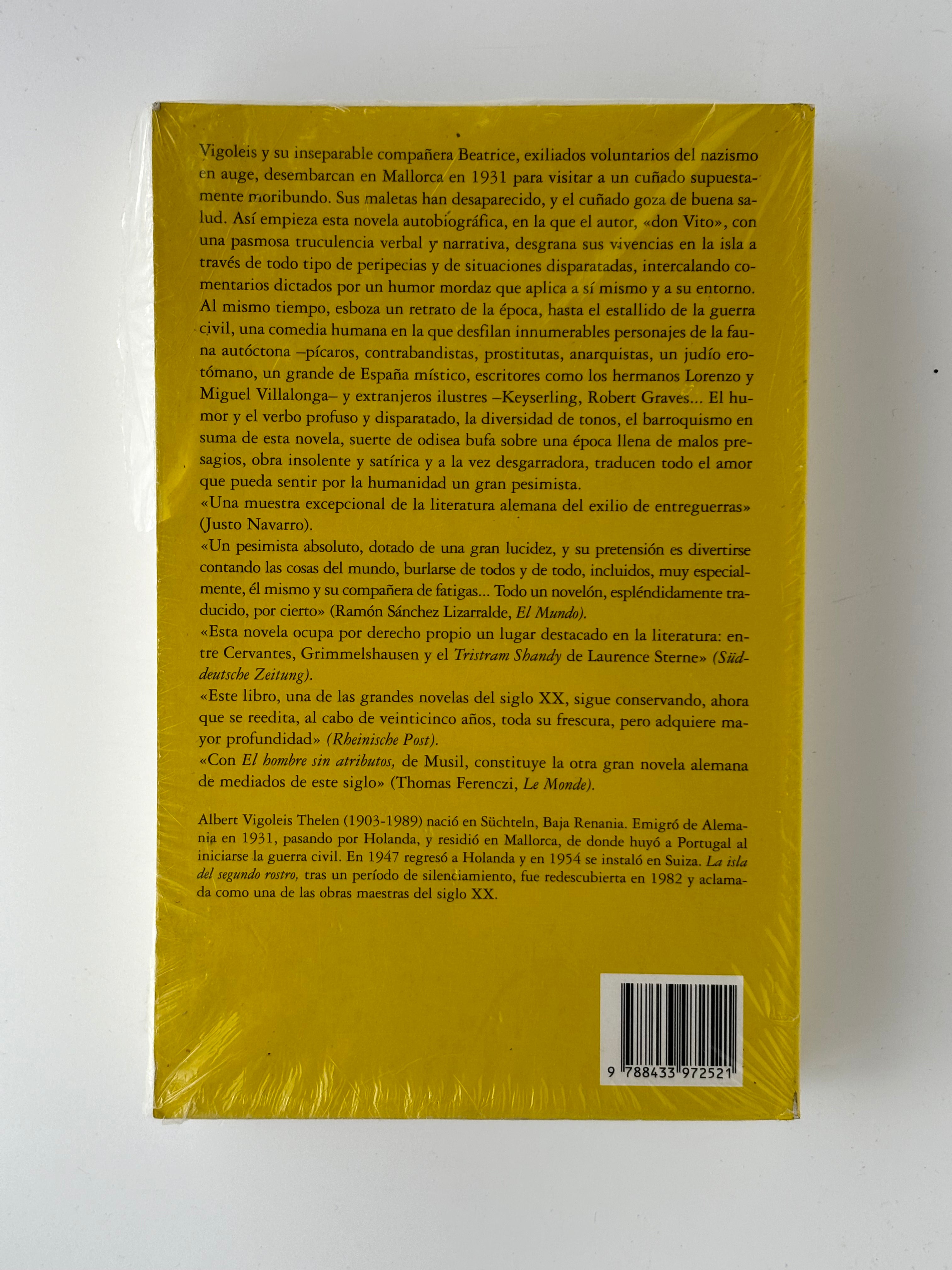 La isla del segundo rostro - Albert Vigoleis Thelen