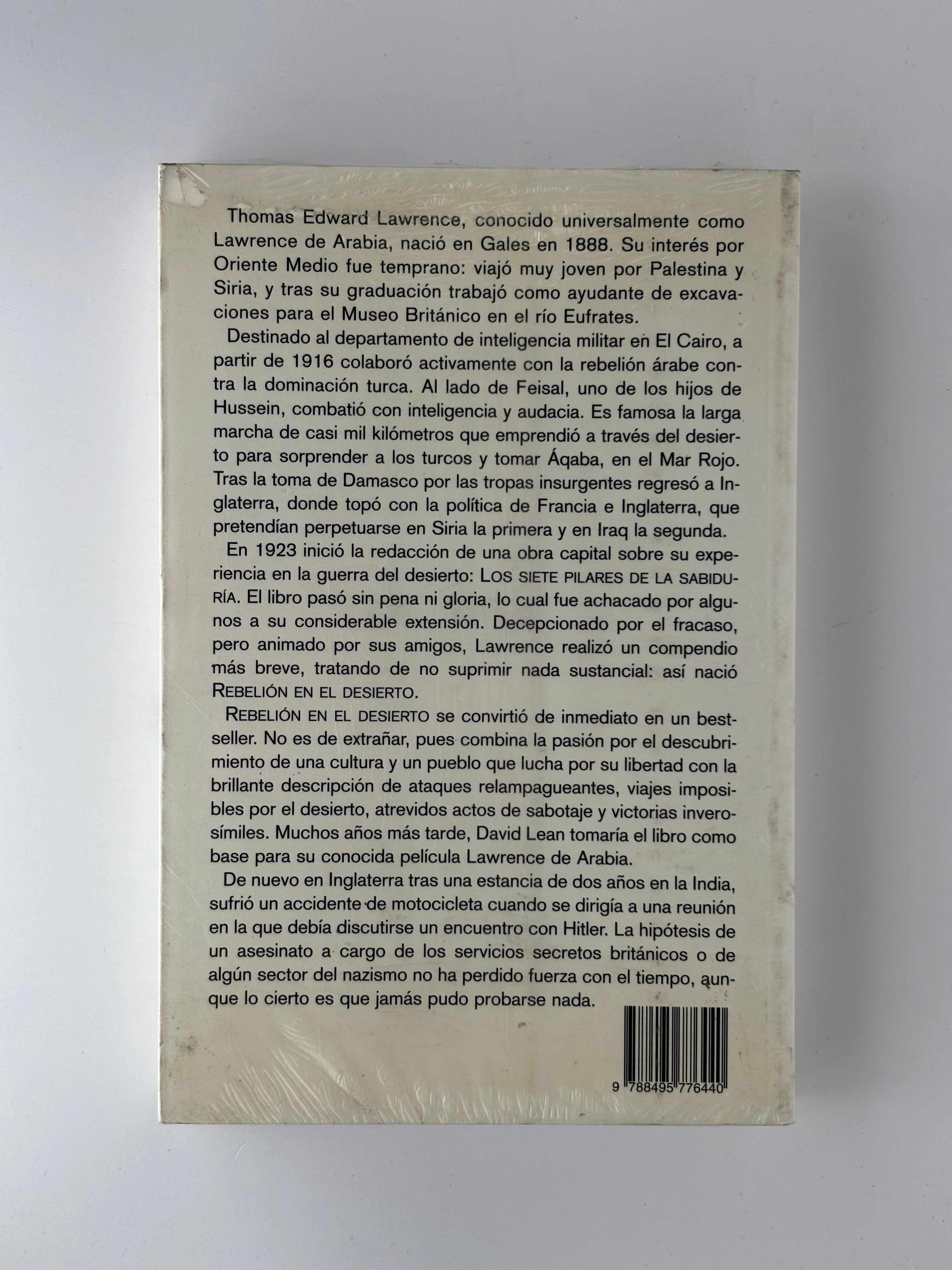 Rebelión en el desierto - T. E. Lawrence