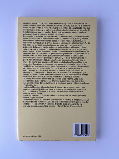 Crónicas del asfalto - Samuel Benchetrit