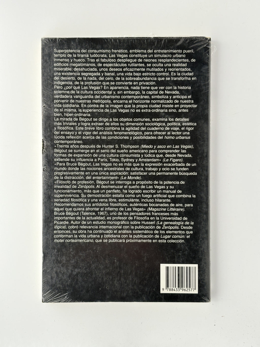 Zerópolis - Bruce Bégout