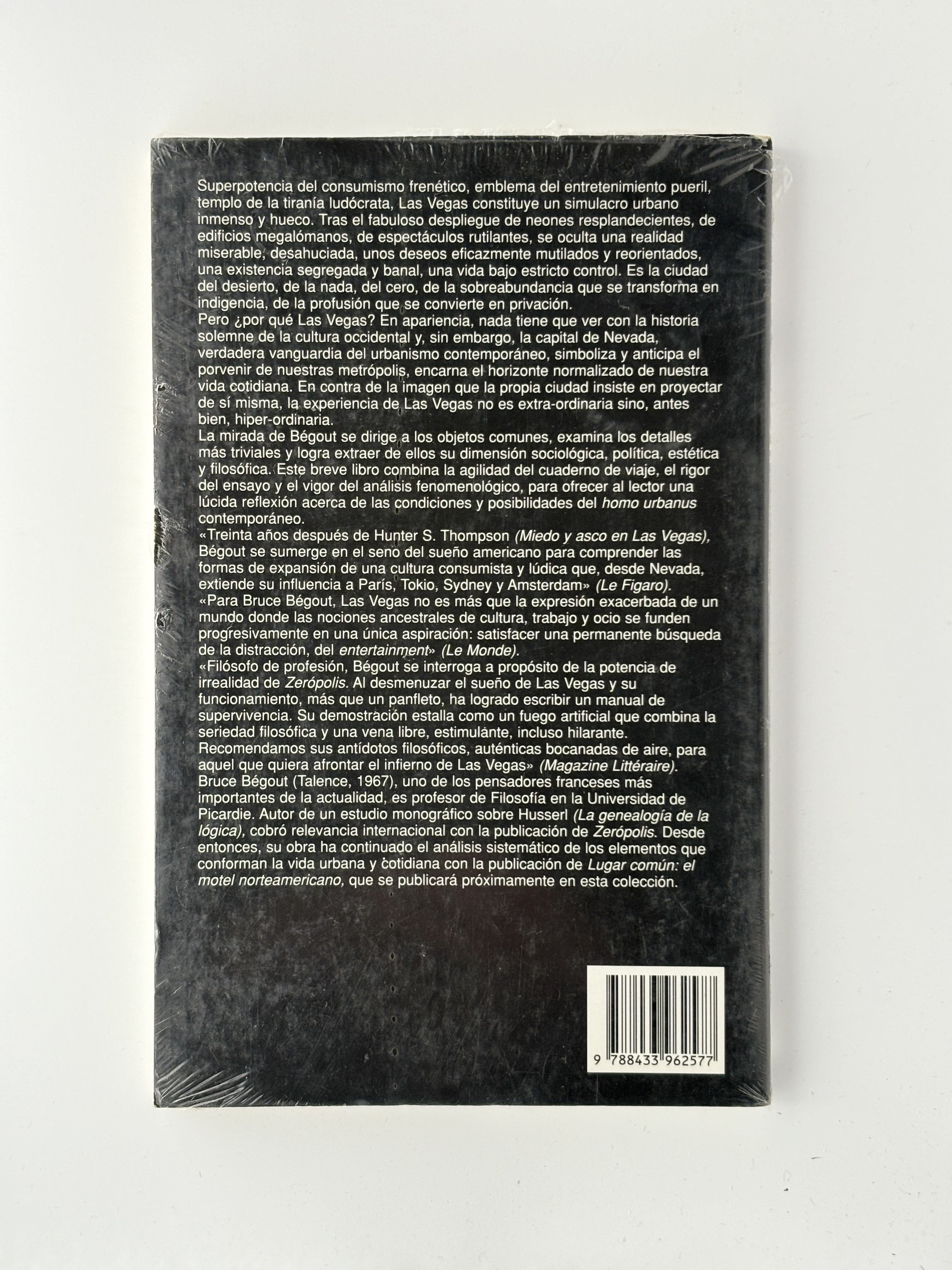 Zerópolis - Bruce Bégout