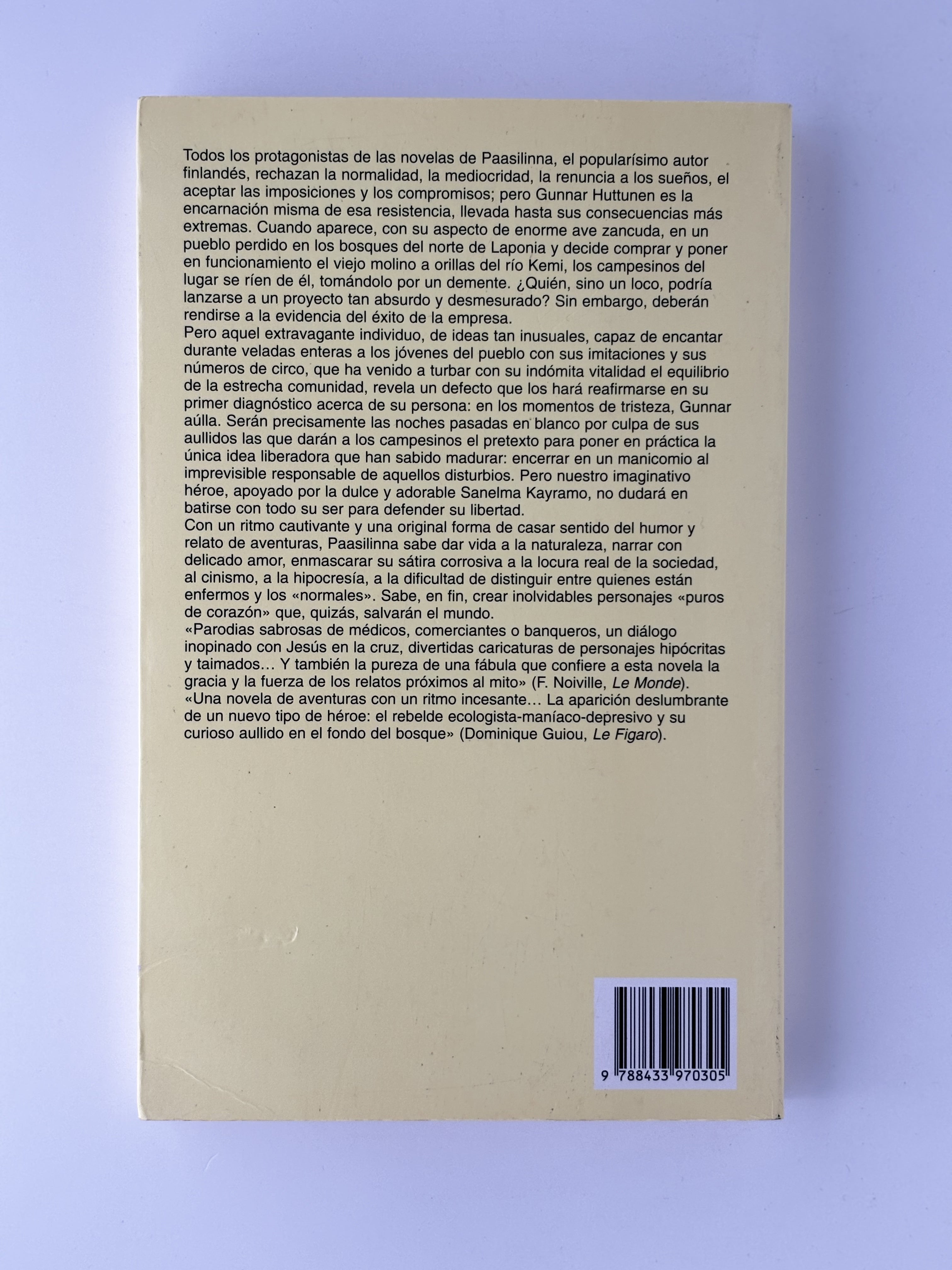 El molinero aullador - Arto Paasilinna